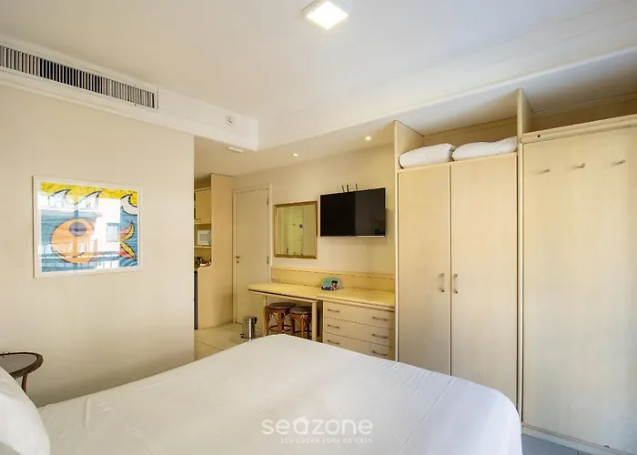 pé na areia - Studios direto com proprietário JBVJR